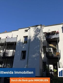 Helle und moderne 4-Raum- Wohnung mit Balkon und Gartenanteil - Roßwein