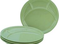CreaTable Fondueteller Universal Grün, Fondueteller 4-tlg, (4 St), Spezielle Bodenkonstruktion