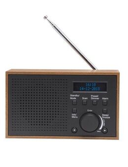 Denver Denver Radio DAB-46 dark grey Radio (Digitalradio (DAB), 2 W)