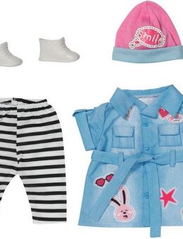 Baby Born Puppenkleidung Deluxe Jeans Kleid, 43 cm