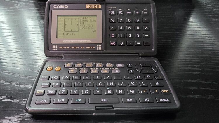 Casio SF-7900E digital diary Datenbank Taschenrechner - Hannover Vahrenwald-List