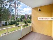 iIMMOBERLIN.DE - Sehr angenehme Wohnung mit Westloggia + Pkw-Stellplatz in Toplage zwischen Düppeler Forst + Großem Wannsee - Berlin