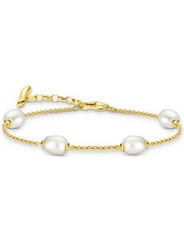 THOMAS SABO Perlenarmband Natural Beauty Armband fein, Bold Elegance, mit Süßwasserzuchtperle
