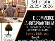 Jahrespraktikum FOS im E-Commerce Schuljahr 2025 / 2026 Praktikum - Priepert