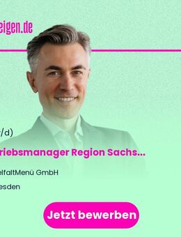 Vertriebsmanager (m/w/d) Region Sachsen - Chemnitz