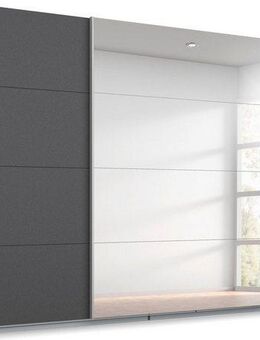 rauch Schwebetürenschrank Kleiderschrank Schrank Garderobe BESTSELLER KOLUNA mit Spiegel (Breiten 203/271/315/360 cm Höhen 210/229 cm) inkl. 2 Innenschubladen sowie extra Einlegeböden MADE IN GERMANY