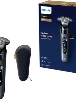 Philips Elektrorasierer Series i9000 X9001/10, integrierter Präzisionstrimmer, mit SkinIQ Technologie, inkl. Reiseetui