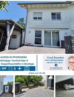 Super großzügige, hochwertige & moderne Doppelhaushälfte in Bestlage zu verkaufen! - Pforzheim