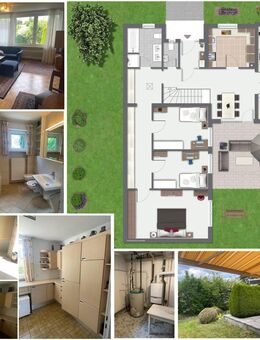 Bezugsfreier Bungalow im Hussengut mit Arbeitszimmer im Souterrain und Einzelgarage - Bayreuth