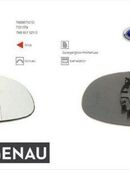 SPIEGELGLAS AUßENSPIEGEL LINKS BEHEIZT VW SHARAN 7M8 7M9 7M6 NEU in 44319