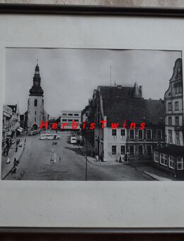 Original-Photographie Insterburg ALTER MARKT MIT LUTHERKIRCHE - Ochsenfurt