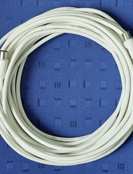 HAMA Antennenkabel, Koaxialkabel 10m 75 Ohm doppelt abgeschirmt - Hamburg Hamburg-Nord