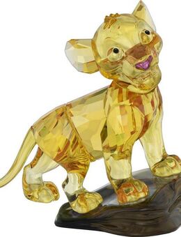 Swarovski Dekofigur Kristallfigur Sammelfigur The Lion King Simba (1 St), Swarovski® Kristall