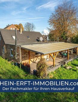 Historisches Wohnhaus anno 1860 mit modernem Anbau, Kamin & Entwicklungspotenzial - Bedburg