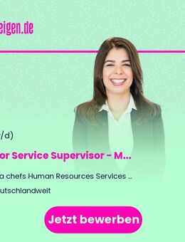 Junior Service Supervisor (w/m/d) - Mein Schiff Flotte - Berlin Mitte