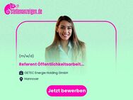 Referent Öffentlichkeitsarbeit (w/m/d) - Hannover