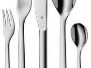 WMF Besteck-Set Atria (60-tlg), 12 Personen, Cromargan® Edelstahl Rostfrei 18/10, poliert, mit soliden Monobloc Tafelmessern