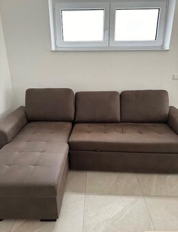Couch Garnitur Farbe braun - Waldkraiburg