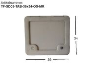 SD03 Thetford WC ServiceTür Tabbert ca 39 x 34 gebr. ohne Schlüssel mit Rahmen (zB 680) SD03 - Schotten Zentrum
