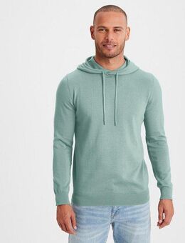 H.I.S Strickpullover mit Kapuze, Regular Fit, Pullover mit Rundhals, Feinstrick, Baumwollmischung