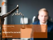 Volljurist*in (m/w/d) - Lüdenscheid