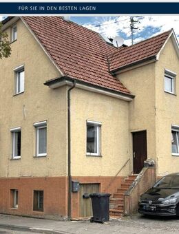 Sanierungsbedürftiges Einfamilienhaus in Neckarweihingen - Ludwigsburg