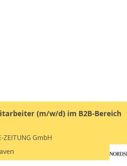 Vertriebsmitarbeiter (m/w/d) im B2B-Bereich - Bremerhaven