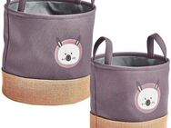 Zeller Present Aufbewahrungskorb Hase (Set, 2 St), Niedliches Hasen Tiermotiv