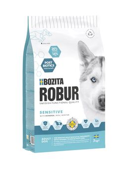 Bozita Robur Sensitive Getreidefrei Rentier - Sparpaket: 2 x 3 kg