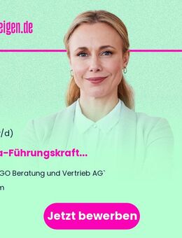Orga-Führungskraft (m/w/d) - Ulm