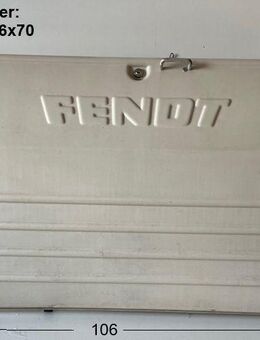 Fendt Gaskastendeckel ca 106 x 70 gebraucht (zB 535 BJ 88) - Schotten Zentrum