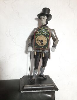 Uhrenträger Schwarzwalduhr Figurenuhr Uhrenmann.Reisewecker,Armbanduhren - Heidenrod