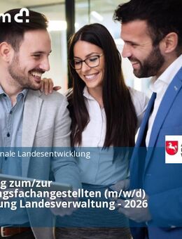 Ausbildung zum/zur Verwaltungsfachangestellten (m/w/d) Fachrichtung Landesverwaltung - 2026 - Sulingen