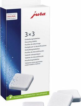 JURA 3x3 Entkalker (Entkalkungstabletten für Espresso-/Kaffee-Vollautomaten)