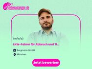 LKW-Fahrer (m/w/d) für Abbruch und Tiefbau - München