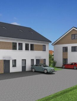 Neubau: Energiespar- Doppelhaushälfte mit Süd- Garten in bester Lage von Usingen !!! - Usingen