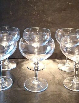 6 Stück Weingläser Gläserset Gläser Wein Glas Weinglas 16,5cm hoch 9,5cm breit - Essen