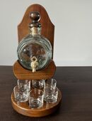 Set Schnapsgläser Fass aus Holz *RARITÄT* in 94474