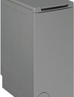 BAUKNECHT Waschmaschine Toplader WMT Silver 6513 D4, 6,5 kg, 1300 U/min, Kurz 30 min., automatische Trommelpositionierung, Vollwasserschutz