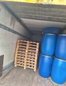 Wasserfass 200 L mit Deckel + Spannring Futtertonne Futterfass Behälter Aufbewahrung in 01665