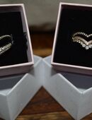 Das perfekte Geschenk zu Weihnachten:2 Paar (4 Stück) Pandora Damenringe TOP  Gr.19,1(60) günstig abzugeben in 58300