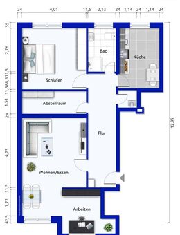 Ihr neues Zuhause wartet: 3-Zimmer-Eigentumswohnung in zentraler L - Delmenhorst