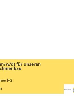 Techniker (m/w/d) für unseren Sondermaschinenbau - Wehingen