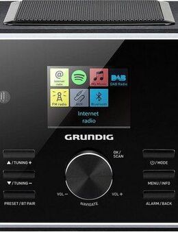 Grundig DTR 6000 X Digitalradio (DAB) (Digitalradio (DAB), FM-Tuner mit RDS, Internetradio, 28 W)