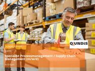 Spezialist Prozessmanagement / Supply Chain Management (m/w/d) - Erfurt