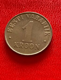 Münze Münzen Umlaufmünze Estland 1 Kroon 1993 - Alzey
