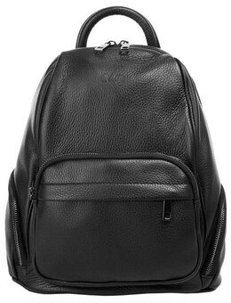 Cluty Cityrucksack, echt Leder, Made in Italy