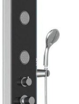 Schütte Duschsäule, Höhe 145 cm, Duschsystem mit Regendusche & Massagedüsen,Handbrause mit 3 Funktionen