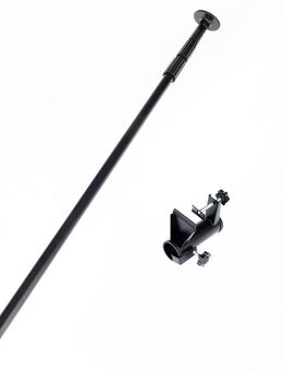 TIAKI Teleskopstange für Katzennetze - Sparset: Teleskopstange + Geländerklemme