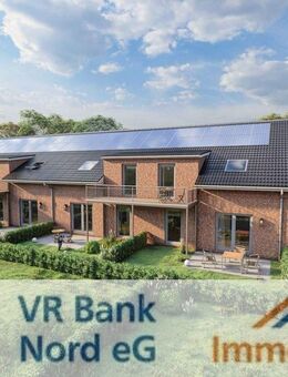 Grünes Quartier Klixbüll: Verkauf einer hochwertigen 2-Zi.Reihenhausmittelscheibe in KfW-40-Standard - Niebüll